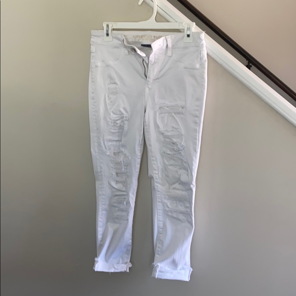 White jeans